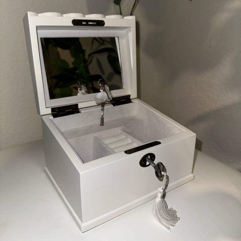 White Jewelry Box